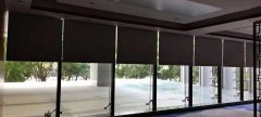 南山科技园遮光窗帘定做_深圳北航大厦办公室窗帘安装